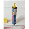 Image 5 : AUER Lighter Fluid Tin  (Measures : 5-1/2"H)