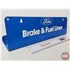 Image 6 : Ford Dealership Brake & Fuel Lines Rack/Holder (Measures : 5"H x 17"W x 4-1/2"D)