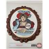Image 2 : Retro Resin Frame Oval Mirror : Coca-Cola  (Measures : 23"H x 17"W)