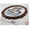 Image 6 : Retro Resin Frame Oval Mirror : Coca-Cola  (Measures : 23"H x 17"W)