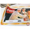 Image 7 : Coca-Cola Collector Combo :  - Hat - Polar Bear Drink Bottles - Poster  - Banner  - etc c/w Wooden C
