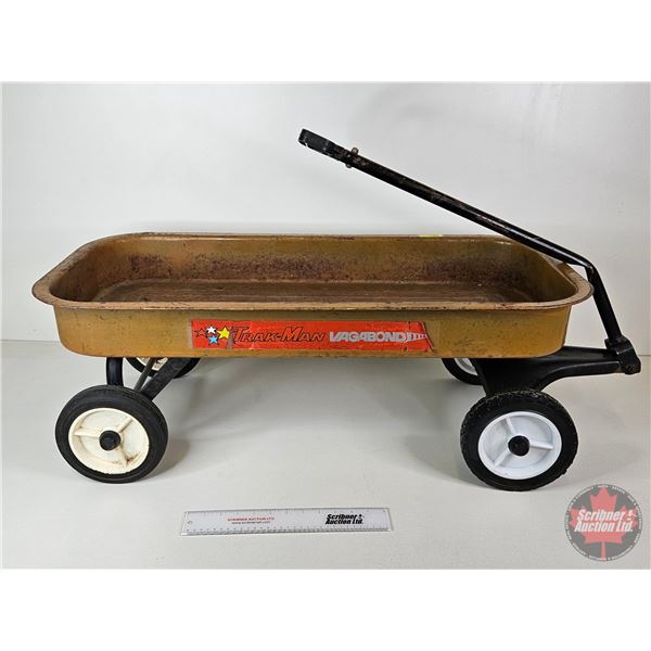 Trak-man Metal Wagon (Measures : 13"H x 35"L x 16"D)