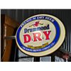 Image 7 : Light Up Double Sided Beer Sign : Drummond Draft (Side Mount) (Measures : 17"H x 24"W x 4-1/2"D)