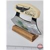 Image 2 : Alaska Ulu w/Stand (Measures : 6"W)