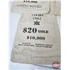 Image 4 : Coin Canvas Sacks (5) : Variety