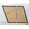 Image 6 : Advertising Mirror : Budweiser ICE Draft Light (Measures : 23"H x 30"W)