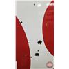 Image 15 : Double Sided Round Porcelain Service Station Sign : PURITY 99 ~ Round (Alum. Frame) (60"Dia)