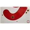 Image 7 : Double Sided Round Porcelain Service Station Sign : PURITY 99 ~ Round (Alum. Frame) (60"Dia)