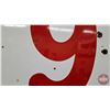 Image 9 : Double Sided Round Porcelain Service Station Sign : PURITY 99 ~ Round (Alum. Frame) (60"Dia)