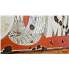Image 11 : Single Side Porcelain Sign : Dominion Tires  (Measures : 25"H x 78"L)