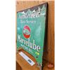 Image 10 : Porcelain Service Station Oil Stand Panel : Imperial Marvelube Motor Oil (Measures : 23"H x 20-1/2"W