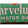 Image 8 : Porcelain Service Station Oil Stand Panel : Imperial Marvelube Motor Oil (Measures : 23"H x 20-1/2"W