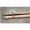 Image 2 : Vintage Wooden CN Railroad Ties Movers  (Measures : 54"L)