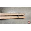 Image 4 : Vintage Wooden CN Railroad Ties Movers  (Measures : 54"L)