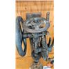 Image 8 : HAND CRANK POST DRILL : Can Blower & Forge (Kitchener, On)  (Measures : 34"H x 14"W x 12"D)