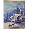 Image 4 : Framed Print : Sunday Evening Sleigh Ride by Thomas Kinkade (Library Edition) (Measures : 26-1/2"H x