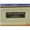Image 7 : Framed Print : Sunday Evening Sleigh Ride by Thomas Kinkade (Library Edition) (Measures : 26-1/2"H x