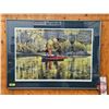 Image 1 : Framed Print : Catch & Release by CD Hiebert (Limited Edition 3/600) (Measures : 22"H x 29-3/4"W)