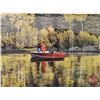 Image 2 : Framed Print : Catch & Release by CD Hiebert (Limited Edition 3/600) (Measures : 22"H x 29-3/4"W)
