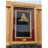 Image 1 : Framed Military Insignia : "Ubique Quofas Et Gloria Ducunt" (Latin Translates to : Everywhere Where