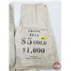 Image 4 : Coin Canvas Sacks (5) : Variety