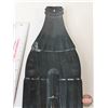 Image 9 : Thermometer : Coca-Cola Bottle  (Measures : 16-1/2"H)