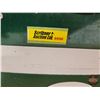 Image 22 : Single Sided Porcelain Service Station Sign : B-A (Bow Tie)  (Measures : 35-3/4"H x 65-3/4"W)