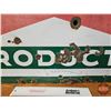 Image 7 : Single Sided Porcelain Service Station Sign : B-A (Bow Tie)  (Measures : 35-3/4"H x 65-3/4"W)