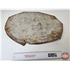 Image 9 : Single Side Tin Sign : Coca-Cola  (Note : Partial Sign - Was Used as Barrel Lid or Grain Bin Lid) (M