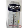 Image 2 : Thermometer : Prestone Anti-Freeze (Porcelain)  (Measures : 36"H x 9"W)