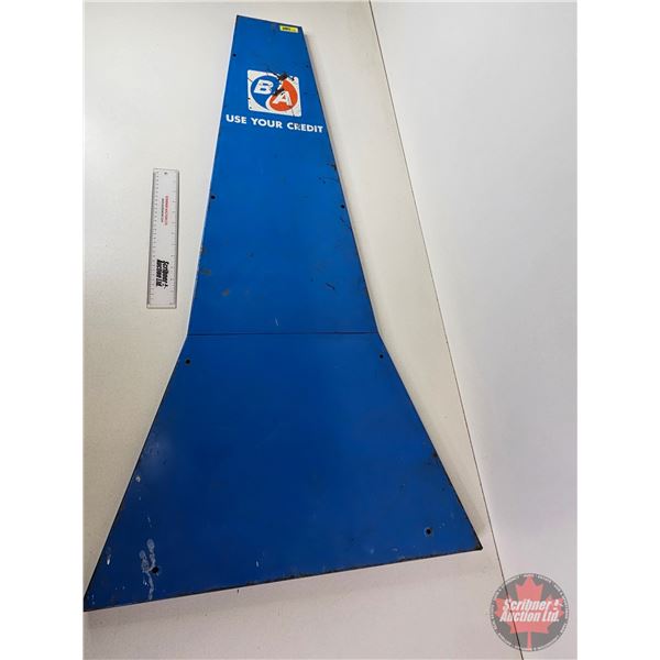 Service Station Rack Side Panel : B/A  (Measures : 50"H x 25"W)
