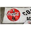 Image 2 : Coca-Cola Banners (3) : "Coke Card Accepted Here"  (Measures : 3' x 10')