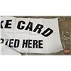 Image 4 : Coca-Cola Banners (3) : "Coke Card Accepted Here"  (Measures : 3' x 10')
