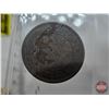 Image 3 : Canada One Cent 1859 DblPch Narr 9 #2 (ICCS Cert: EF-40)