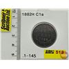 Image 1 : Canada One Cent 1882H (Consignor Tag: C1a)