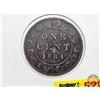 Image 2 : Canada One Cent 1884 (Consignor Tag: C2)