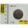 Image 1 : Canada One Cent 1886 (Consignor Tag: C2)