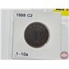 Image 5 : Canada One Cent (2) : 1887 & 1888 (Consignor Tag: C2)