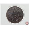 Image 6 : Canada One Cent (2) : 1887 & 1888 (Consignor Tag: C2)