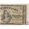 Image 3 : Dominion of Canada Twenty Five Cent 1870 "Shinplaster" : Dickinson/Harrington