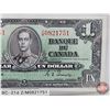 Image 3 : Bank of Canada $1 Bill 1937 : Coyne/Towers #Z/M0821751