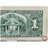 Image 6 : Bank of Canada $1 Bill 1937 : Gordon/Towers #E/M0038287