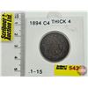 Image 1 : Canada One Cent 1894 (Consignor Tag: C4 Thick 4)