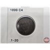 Image 2 : Canada One Cent (4) : 1899; 1900; 1900H; 1901 (Consignor Tag: C4)