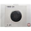 Image 5 : Canada One Cent (4) : 1899; 1900; 1900H; 1901 (Consignor Tag: C4)