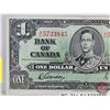 Image 2 : Bank of Canada $1 Bill 1937 : Gordon/Towers #A/L5733845