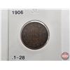 Image 2 : Canada One Cent (4) : 1906; 1907; 1908; 1909