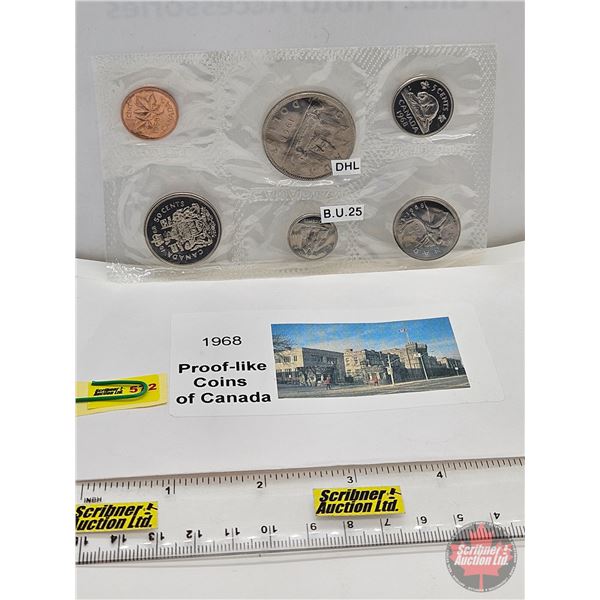 Canada 1968 Uncirculated Year Set (Consignor Tag: DHL)