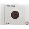 Image 2 : Canada One Cent (2) : 1920 Sml & 1921