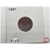 Image 11 : Canada One Cent (4) : 1928; 1929; 1930; 1931